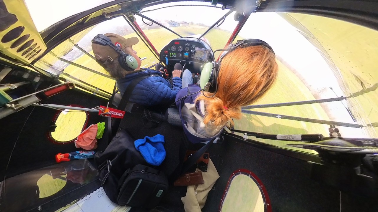 Particules de sable au-dessus du Lac Léman (7.03.2026) - Pilote Yves Mathelin - ULM G1 - Malonnier