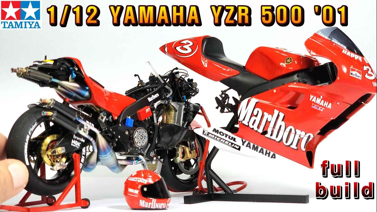 [TAMIYA] 1/12 YAMAHA YZR 500 '01 marlboro