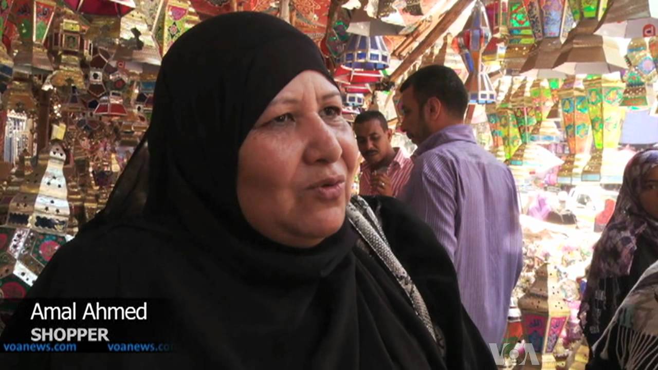 Ramadan Lanterns Brighten Egyptians' Holy Month
