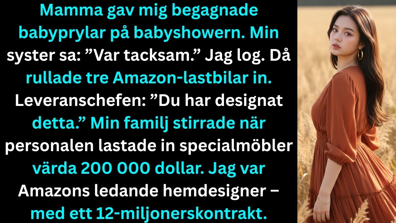 ”Mamma gav mig begagnade babyprylar på showern – sedan levererade Amazon mitt designade barnrum.”