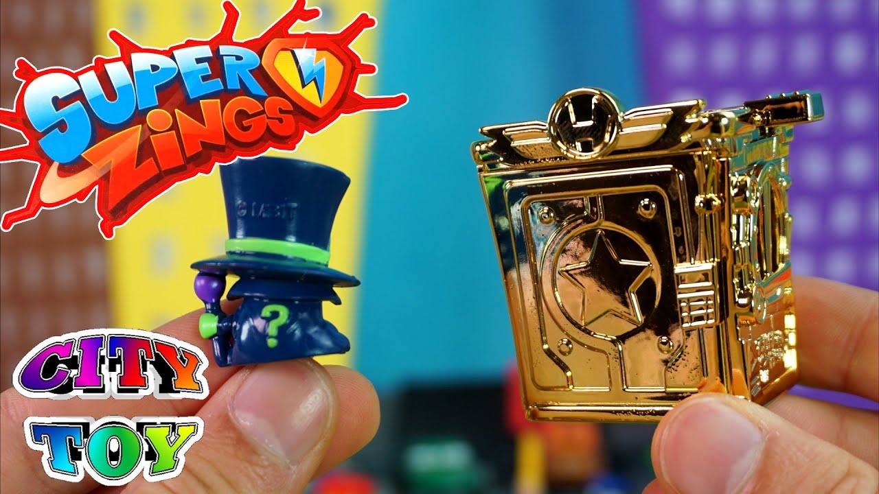 Los SuperZings llegan a CityToy con la Guarida ORO y Enigma