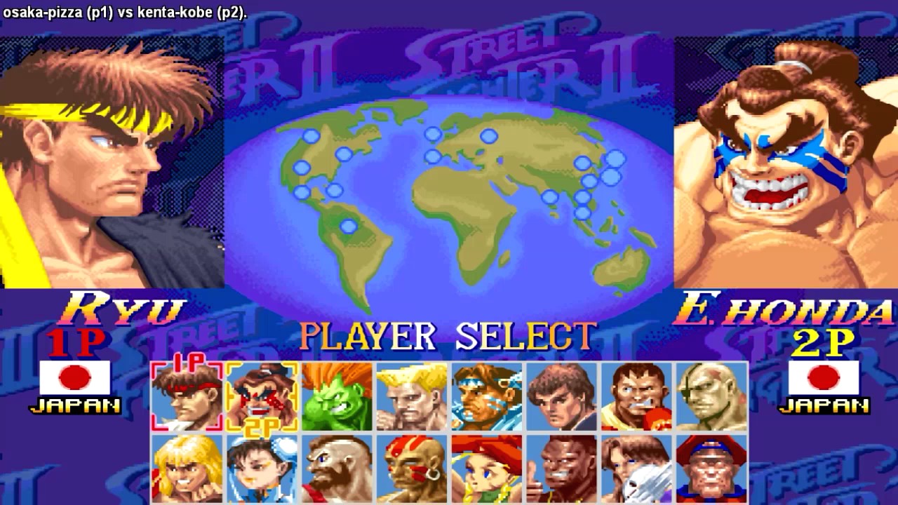 [FightCade Super Street Fighter II X: Grand Master Challenge] osaka-pizza vs  kenta-kobe