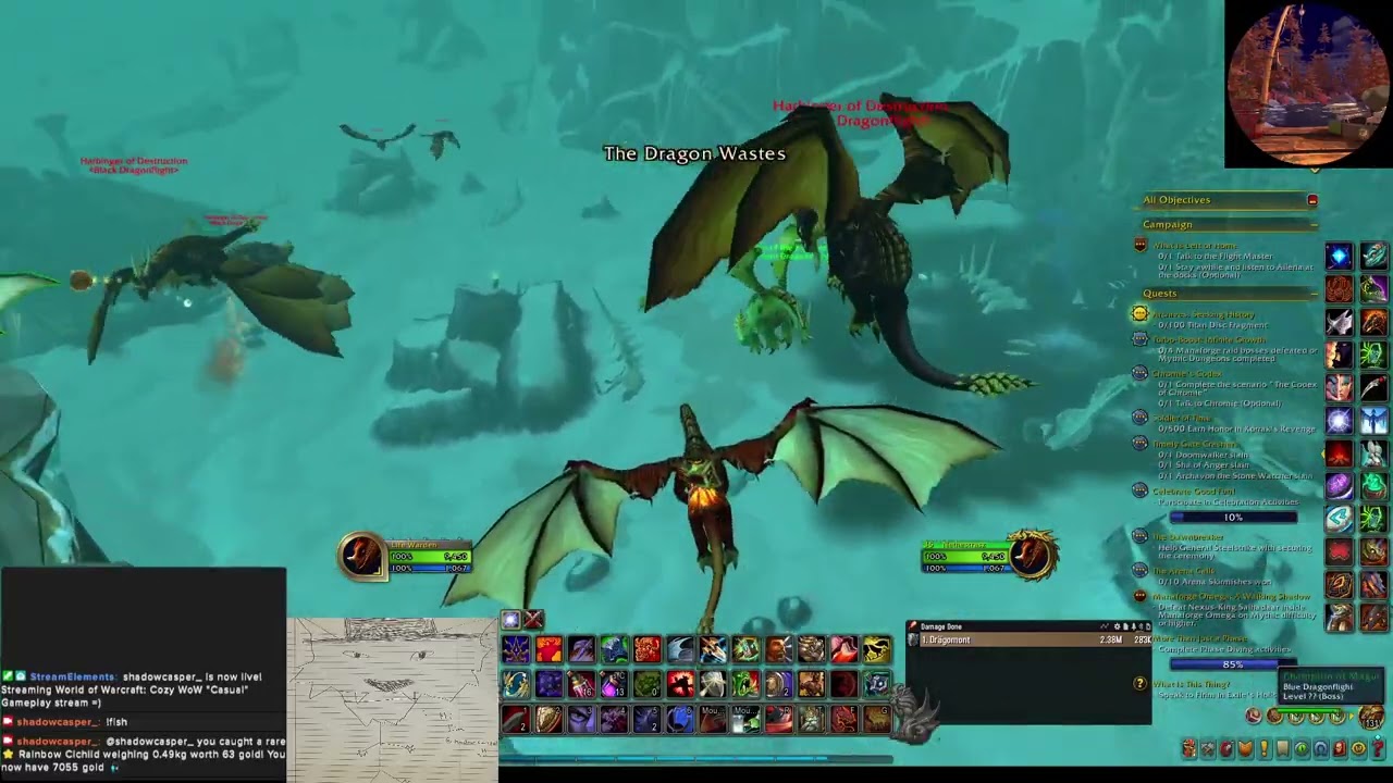 Cozy Wow stream