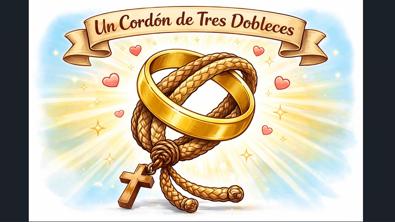 Cordon 3 dobleces - Boda Gisela y Gabriel
