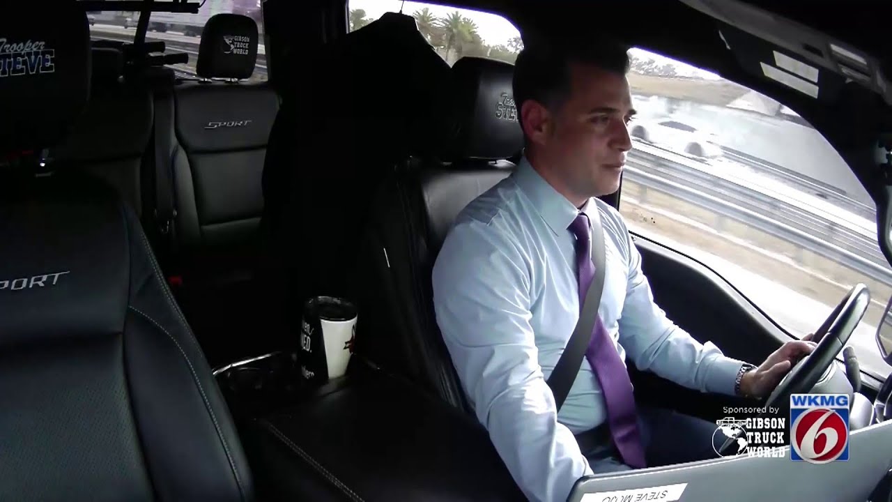 Trooper Steve on Patrol: Lane shift at I-4 and World Drive