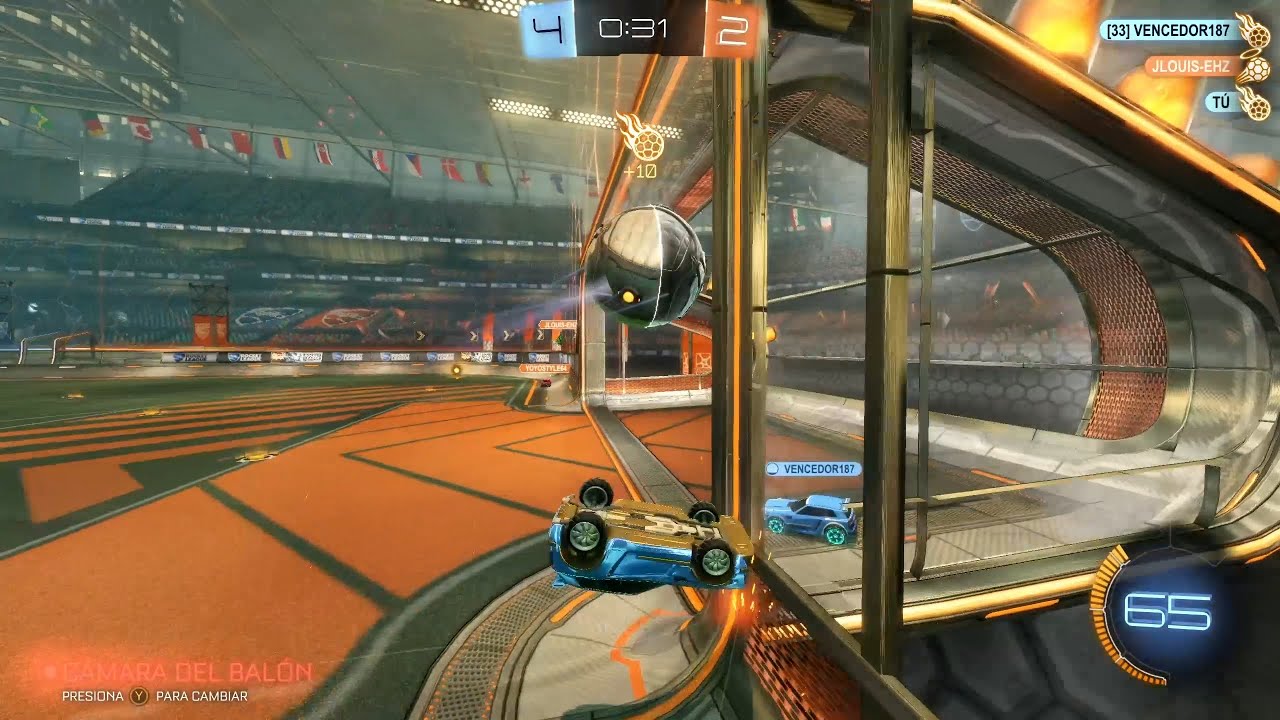 Partido de Rocket League Clasificatoria con Mearvi09