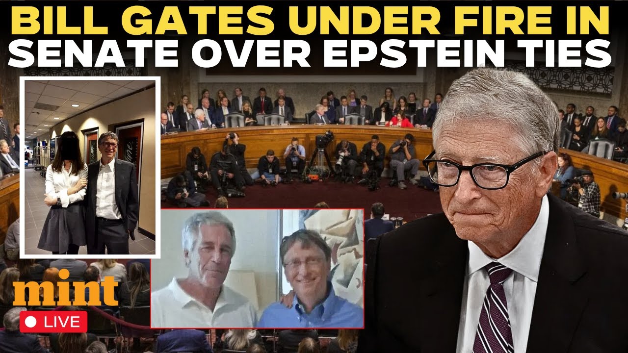 US SenateLIVE NOW: Bill Gates Responds to Epstein Link Questions |  US News | Trump | Epstein Files