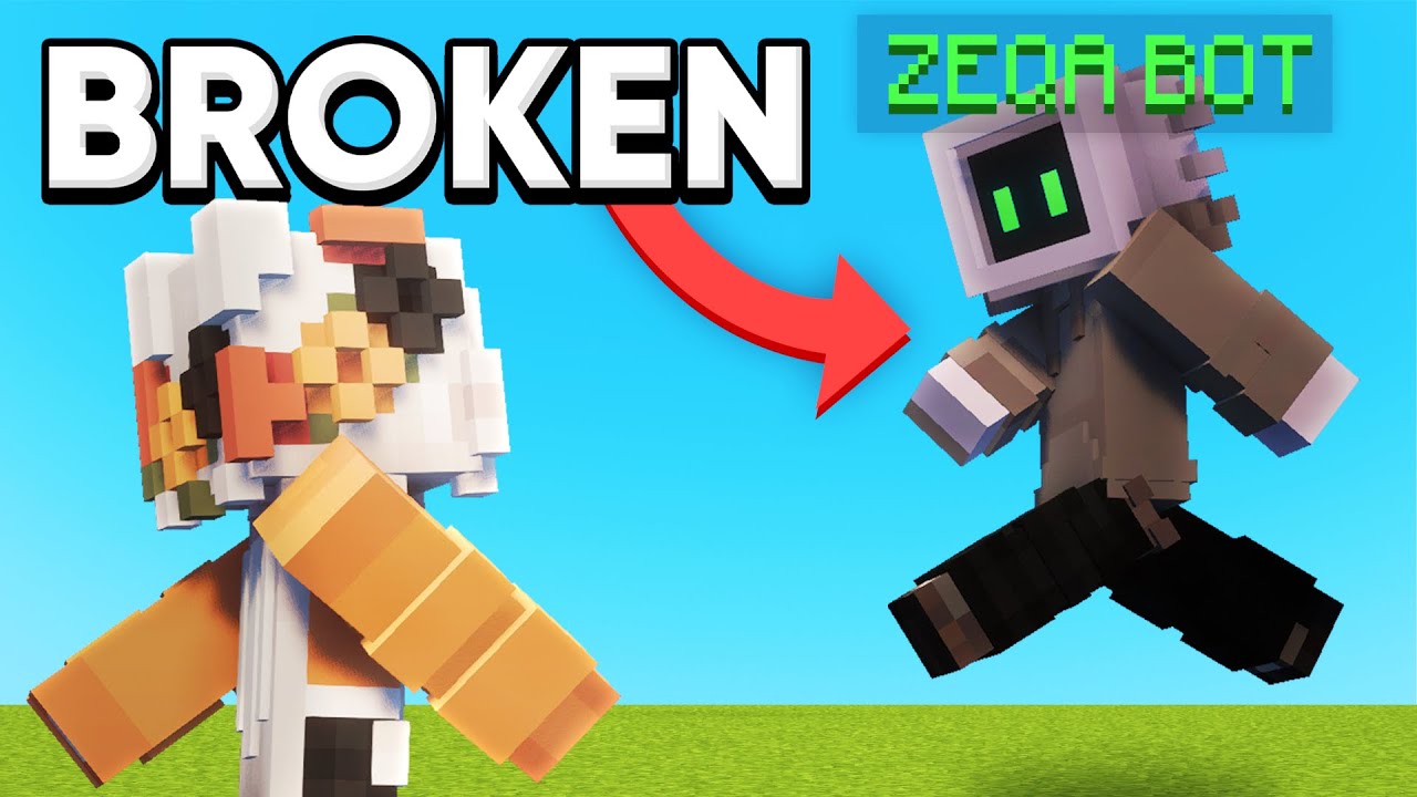 The easiest way to practice styling/flicks on Minecraft