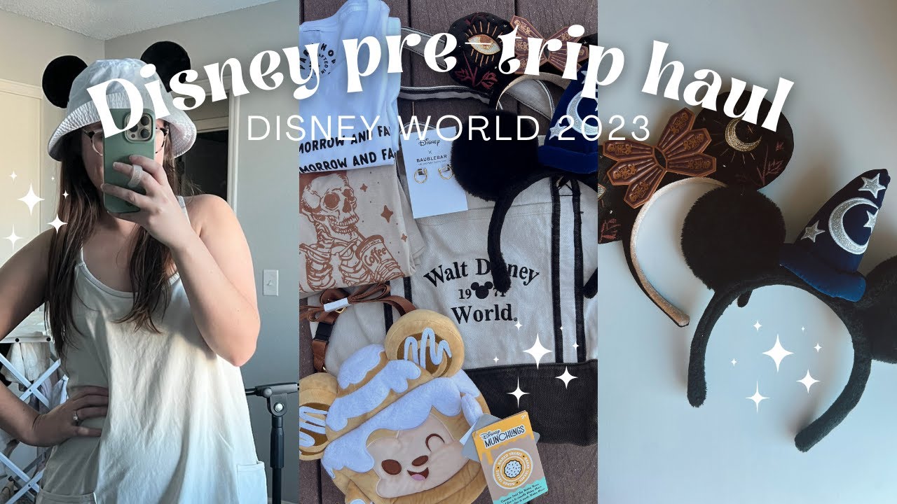 Disney Pre-Trip Haul ✨ - Everything I bought for my upcoming trip to Walt Disney World in fall 2023!
