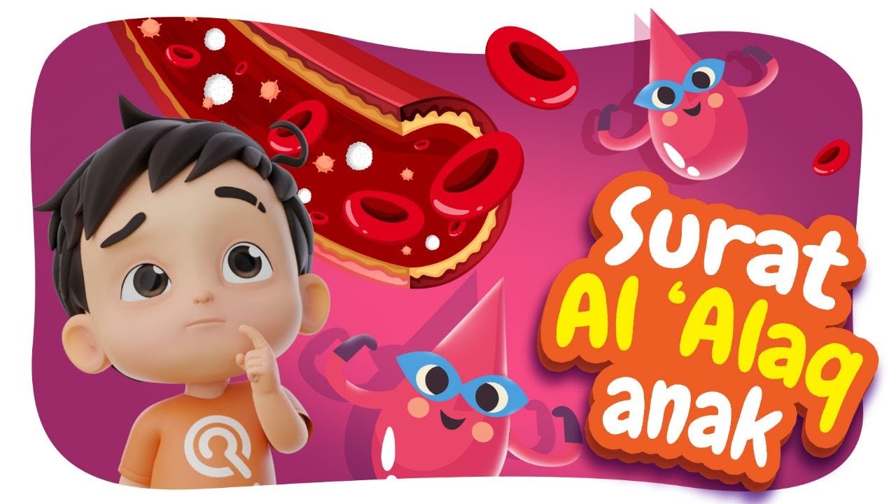 Murotal Anak Surat Al 'Alaq - Riko The Series (Qur'an Recitation for Kids)
