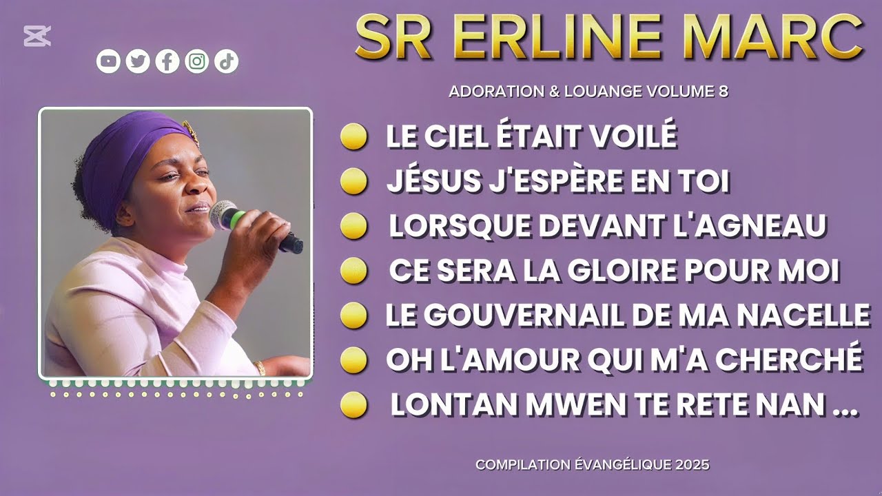Psalmiste Erline Marc - Le Ciel &Eacute;tait Voil&eacute; - J&eacute;sus J&rsquo;esp&egrave;re En Toi|Adoration SalvationChurch Of God