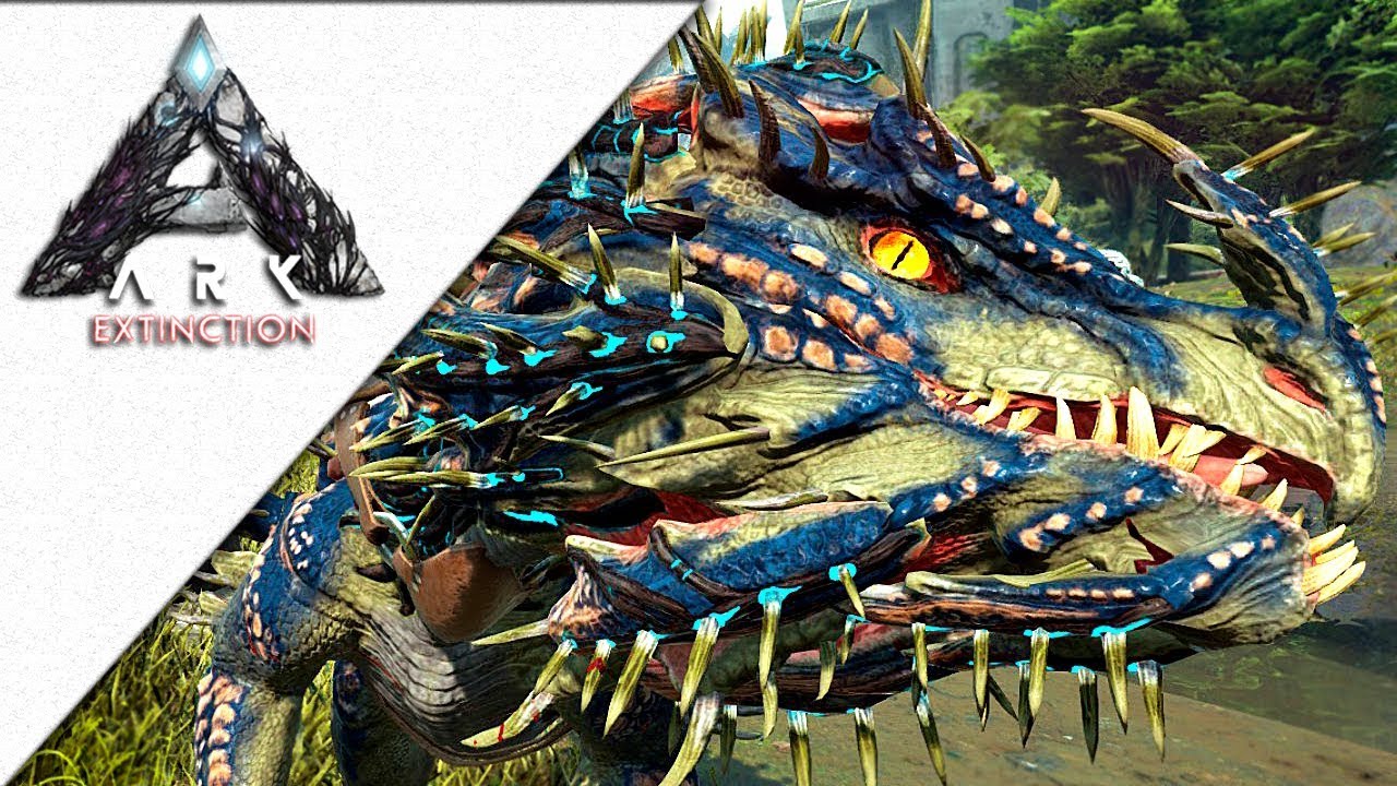 Новая система Киблов и ВЕЛОНОЗАВР 120 уровня  - ARK Extinction