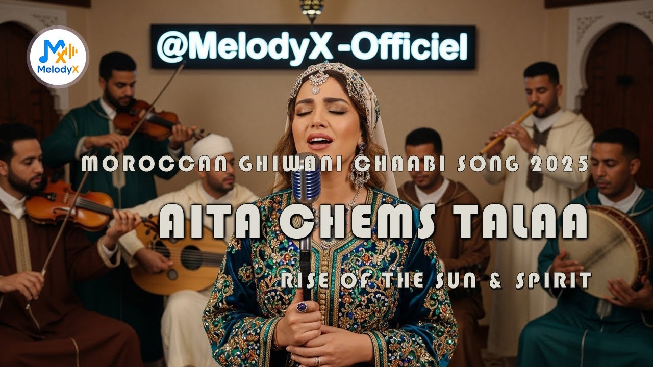 Aita Chems Talaa🎵 | Moroccan Ghiwani Chaabi Song 2025 | Rise of the Sun & Spirit 🎶| MelodyX-Officiel