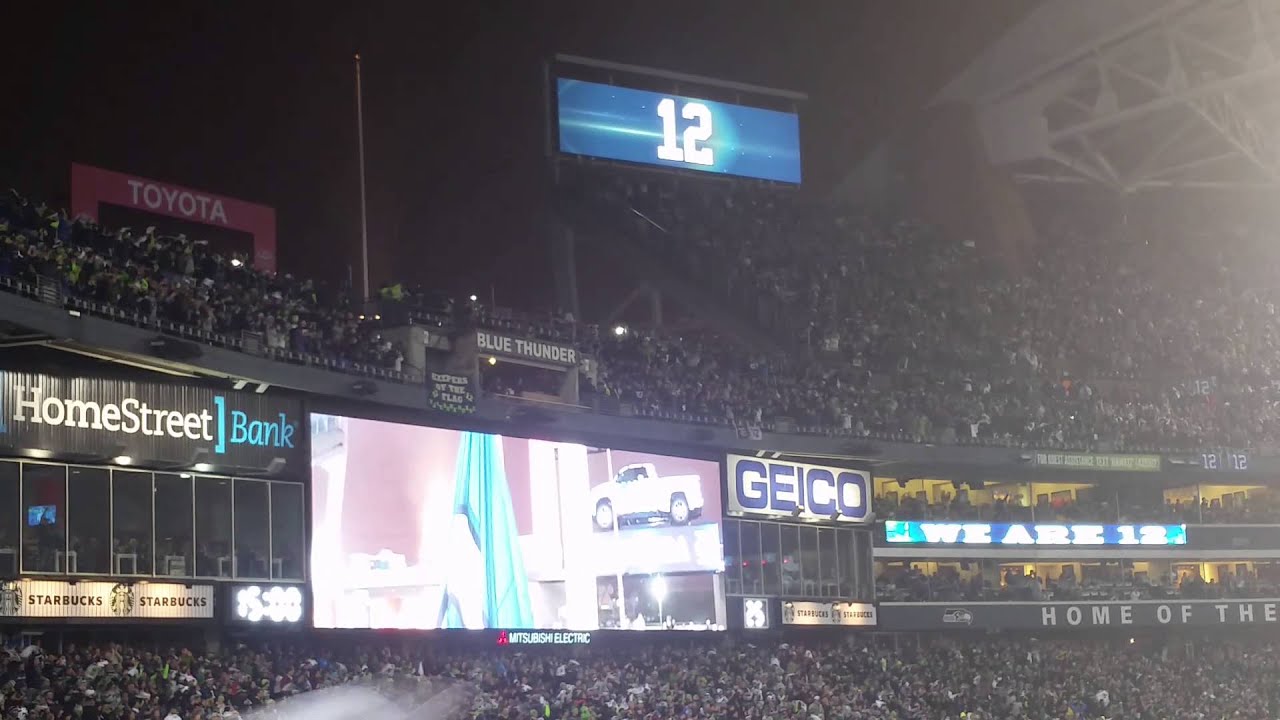 12th Man Flag Raising W/Kenny Easly