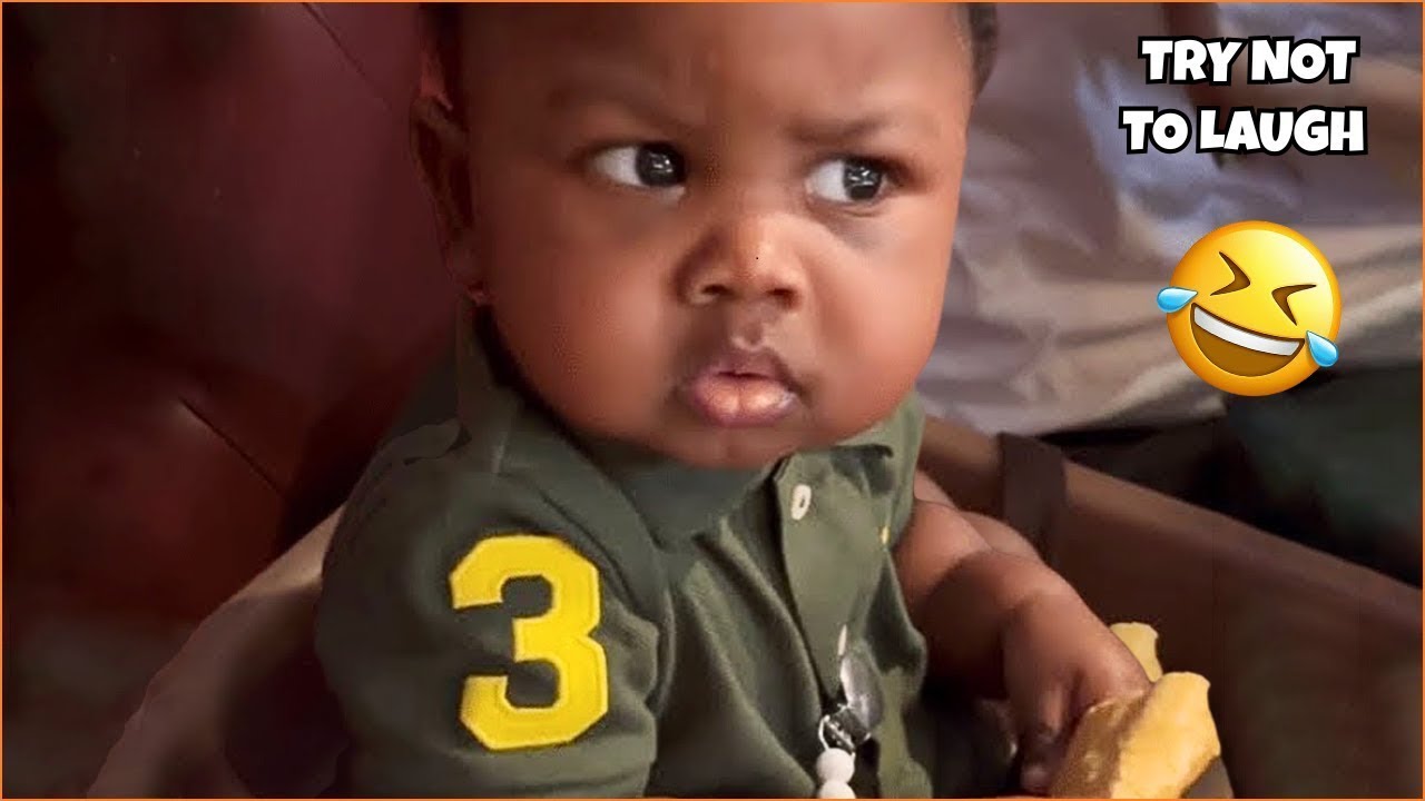 Dramatic Baby Reactions 2025 😍 Try Not To Laugh Challenge!