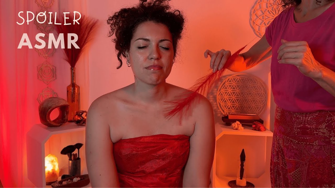 ASMR SPOILER Pulizia energetica e Massaggio Real Person