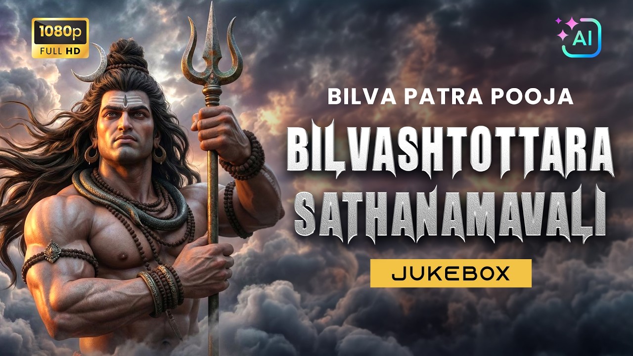 Monday Special - Lord Shiva’s Bilva Ashtottara | TS Ranganathan | Divine AI Visuals | HD Quality