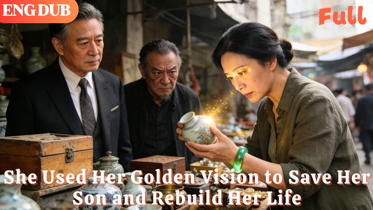 [ENG DUB]🌟A Widowed Cleaner Awakened a Golden Eye, Won 60 Million and Found Love Again #minidrama