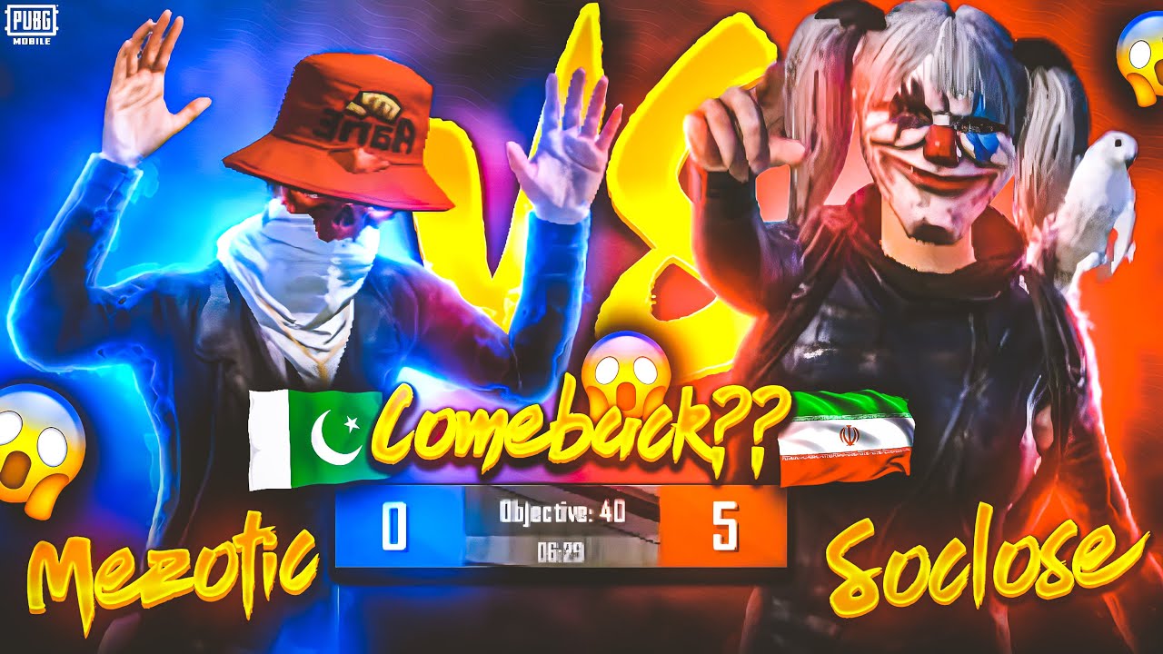 THE MOST DEMANDED CHALLENGE EVER | MEZOTIC 🇵🇰 VS soCLOSE 🇮🇷