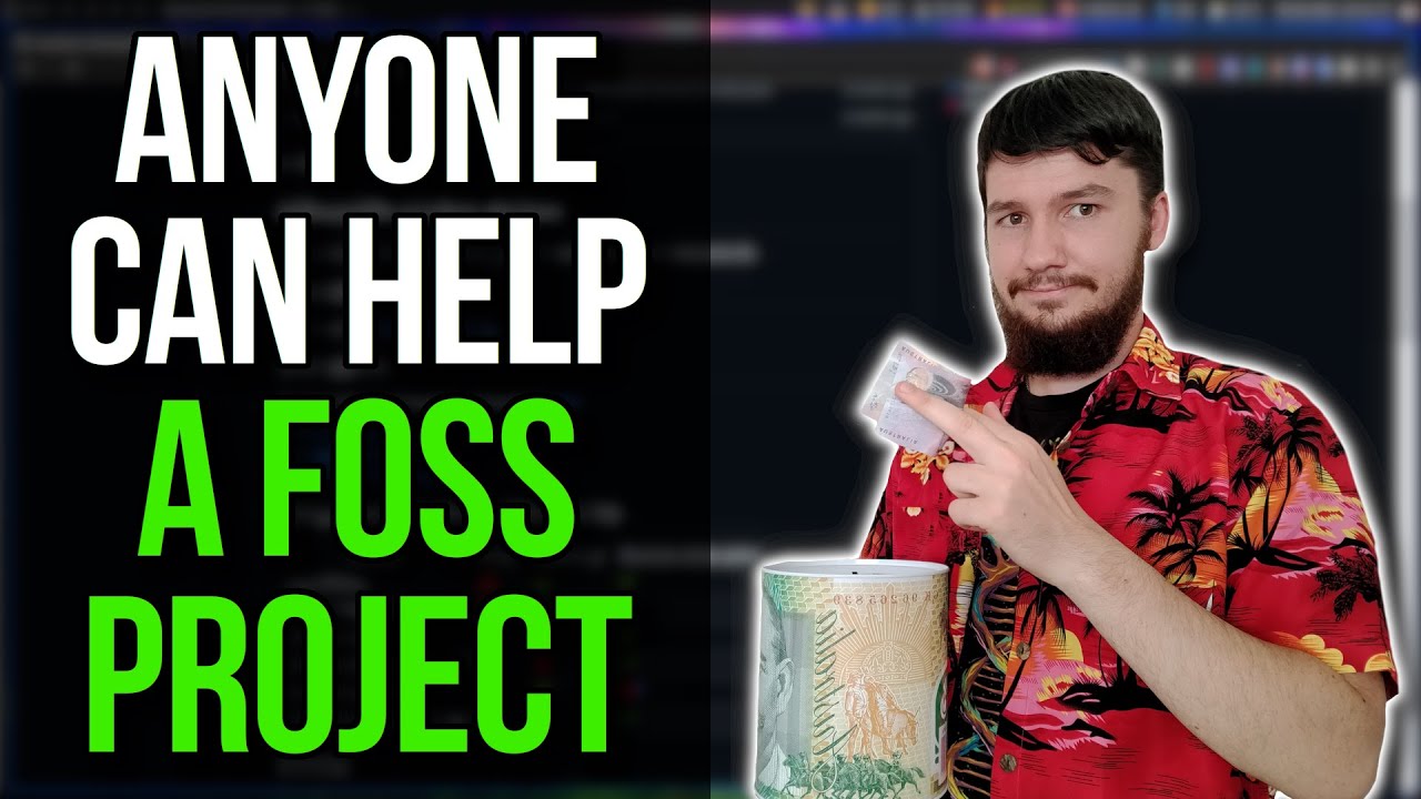 FOSS Projects Live Off Community Support