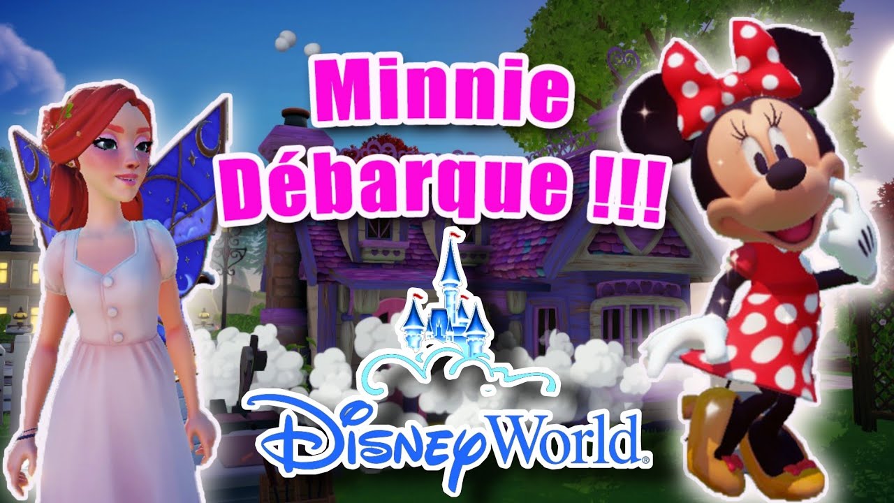DISNEY DREAMLIGHT VALLEY débloquer MINNIE 🌸  Gameplay switch