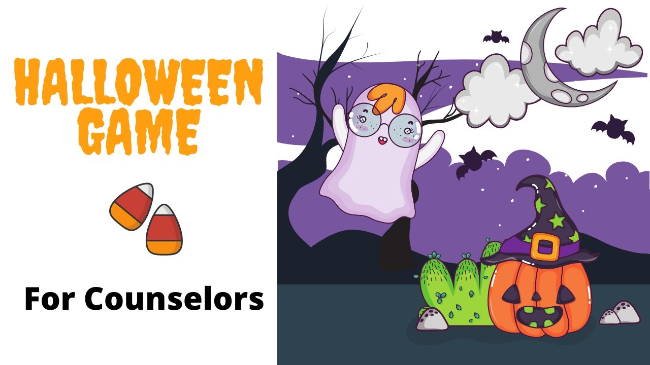 Halloween Feelings Game for Counselors // Free Online Telehealth Game