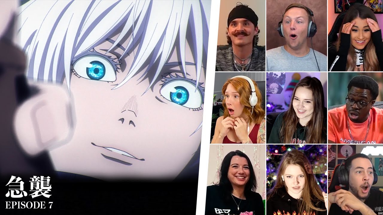 【呪術廻戦】7話　急襲　　　【海外の反応】　　　　　Jujutsu Kaisen Episode 7 Reaction Mashup  EP 7