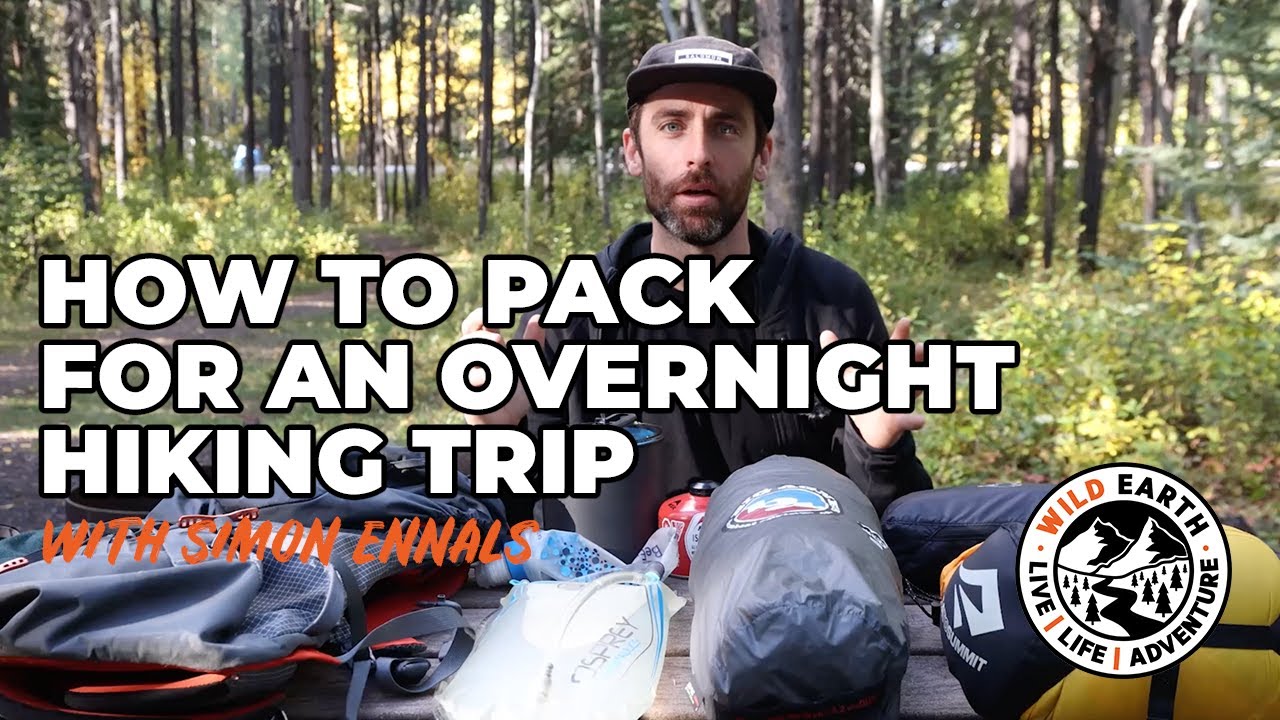 HOW TO PACK FOR AN OVERNIGHT HIKING TRIP