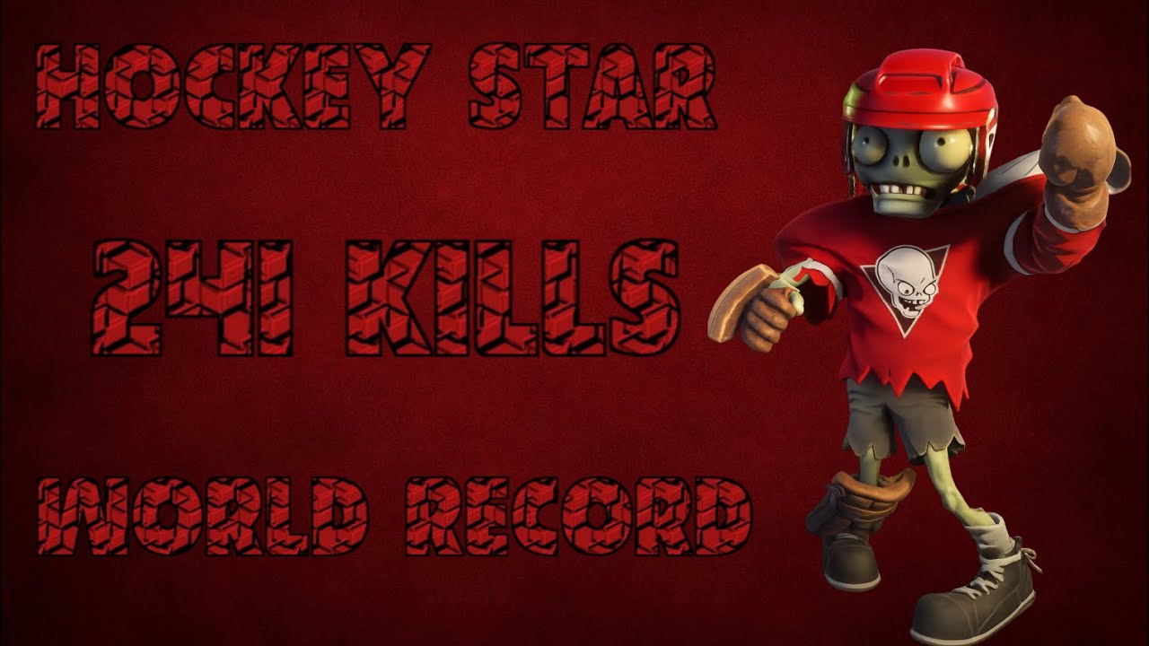 Hockey Star 241 Kills World Record PvZ GW2