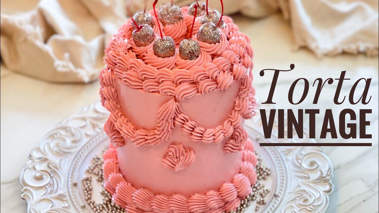 Técnica En Decoración - TORTA VINTAGE