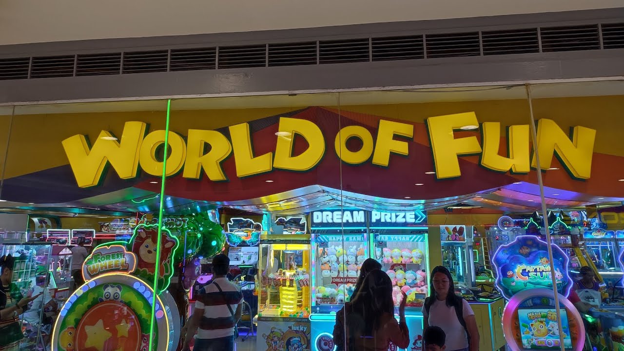 Walkthrough World of Fun Arcade at SM Megamall 