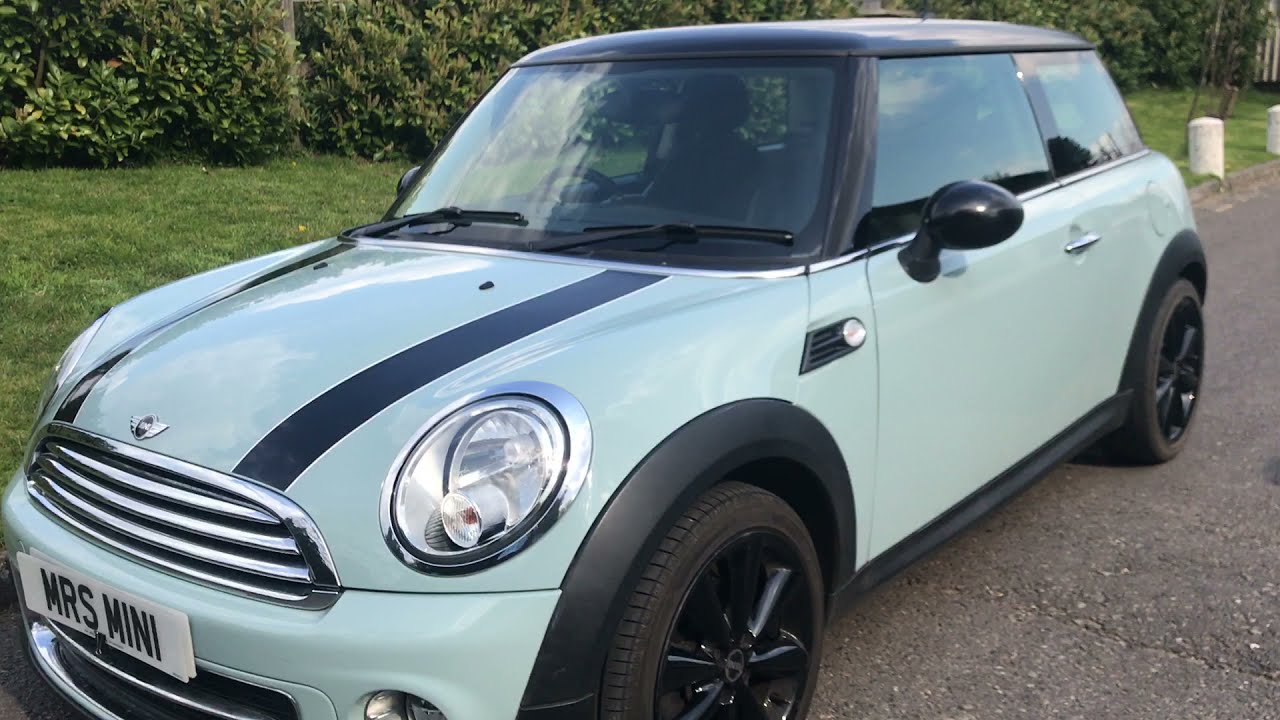 2012 Mini Cooper In Ice Blue with Chili Pack For Sale
