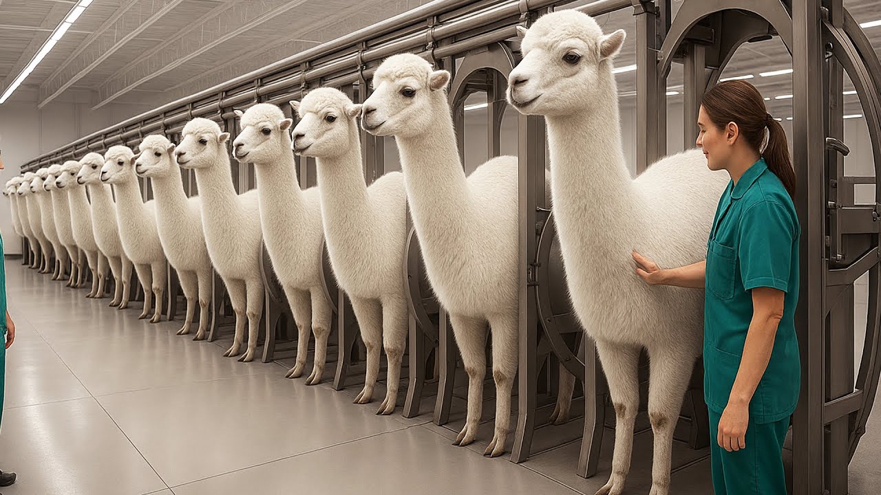 Incroyable secret de la laine d’alpaga – Comment les éleveurs produisent une laine de qualité