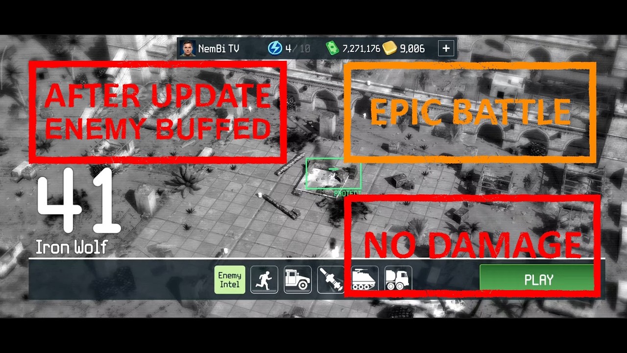 War Drone EPIC Battle Level 41 🔥 Iron Wolf | NO DAMAGE 🏆