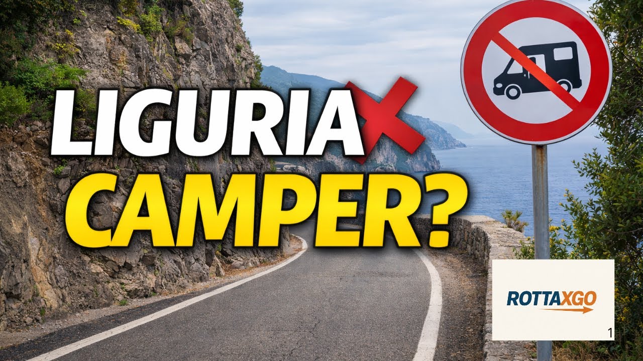 Liguria in camper:  aree sosta, campeggi, costi e problemi reali per i camperisti