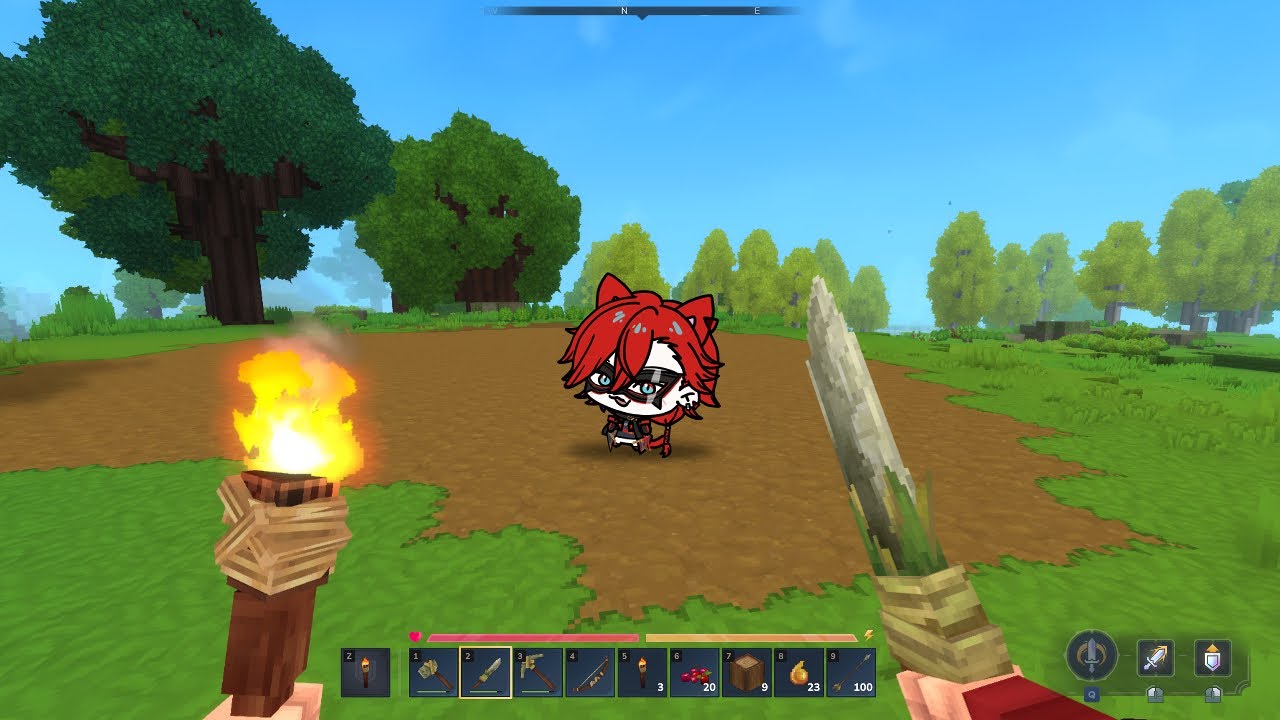 【Hytale】Is this wike minecwaft? Playing on the Opurrative server today