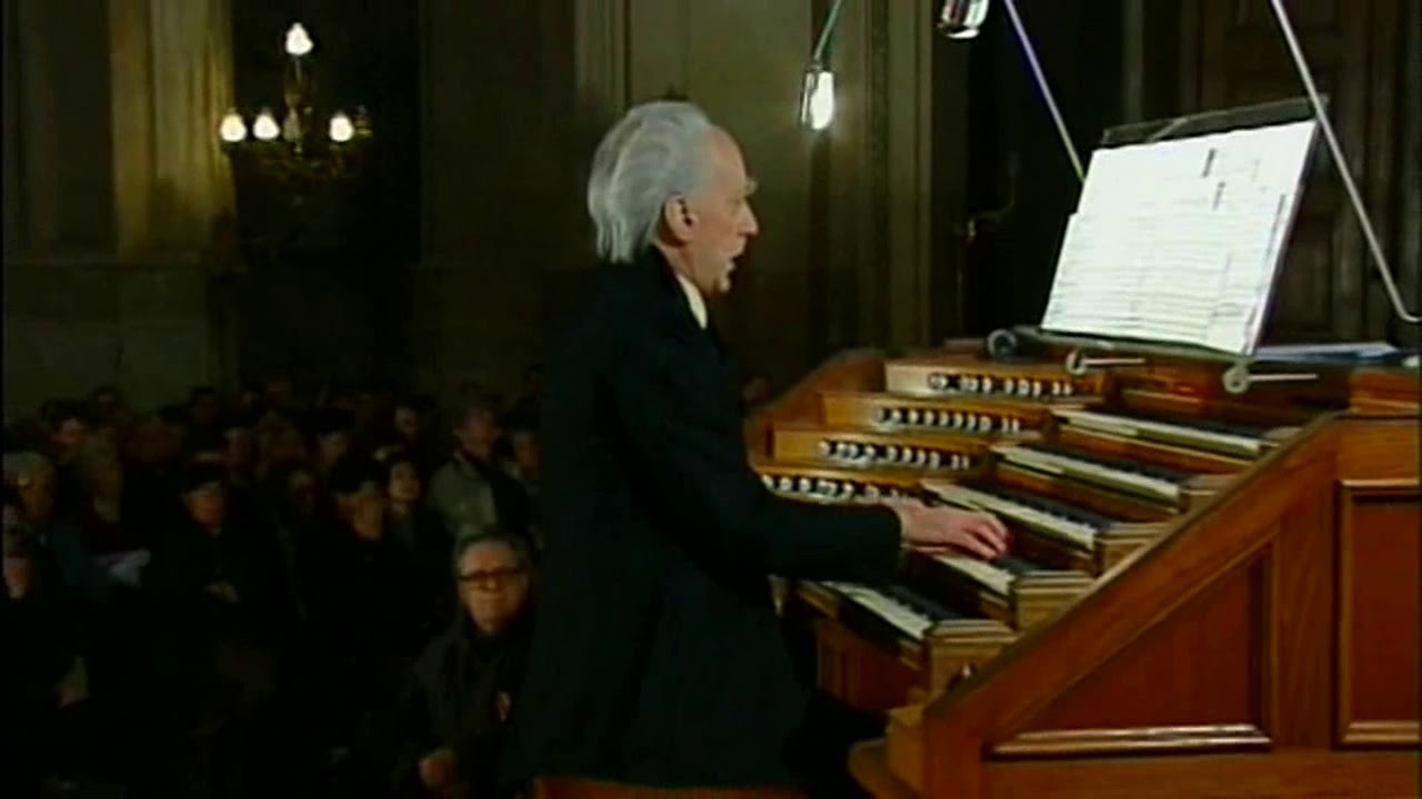 Bach BWV 671 Clavier &Uuml;bung III Kyrie Gott heiliger Geist Jean Guillou