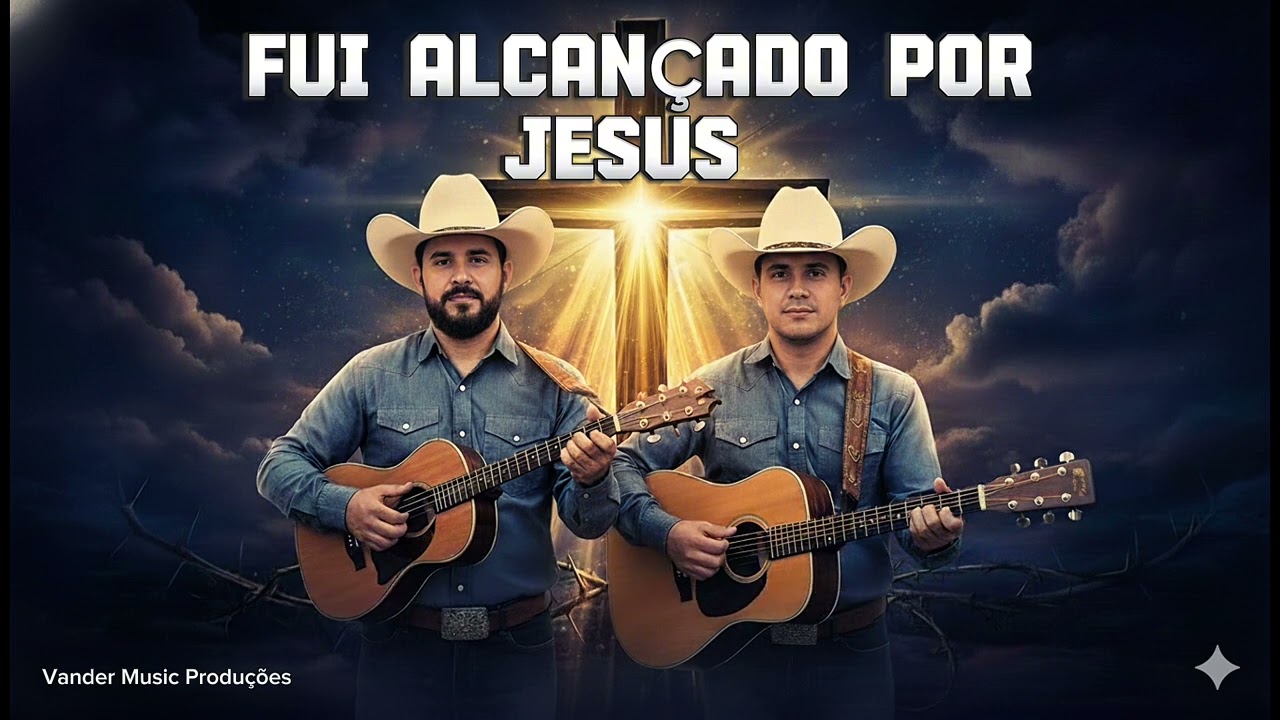 SERTANEJO GOSPEL - Jesus Me Alcançou. #louvorsertanejo #sertanejogospel 