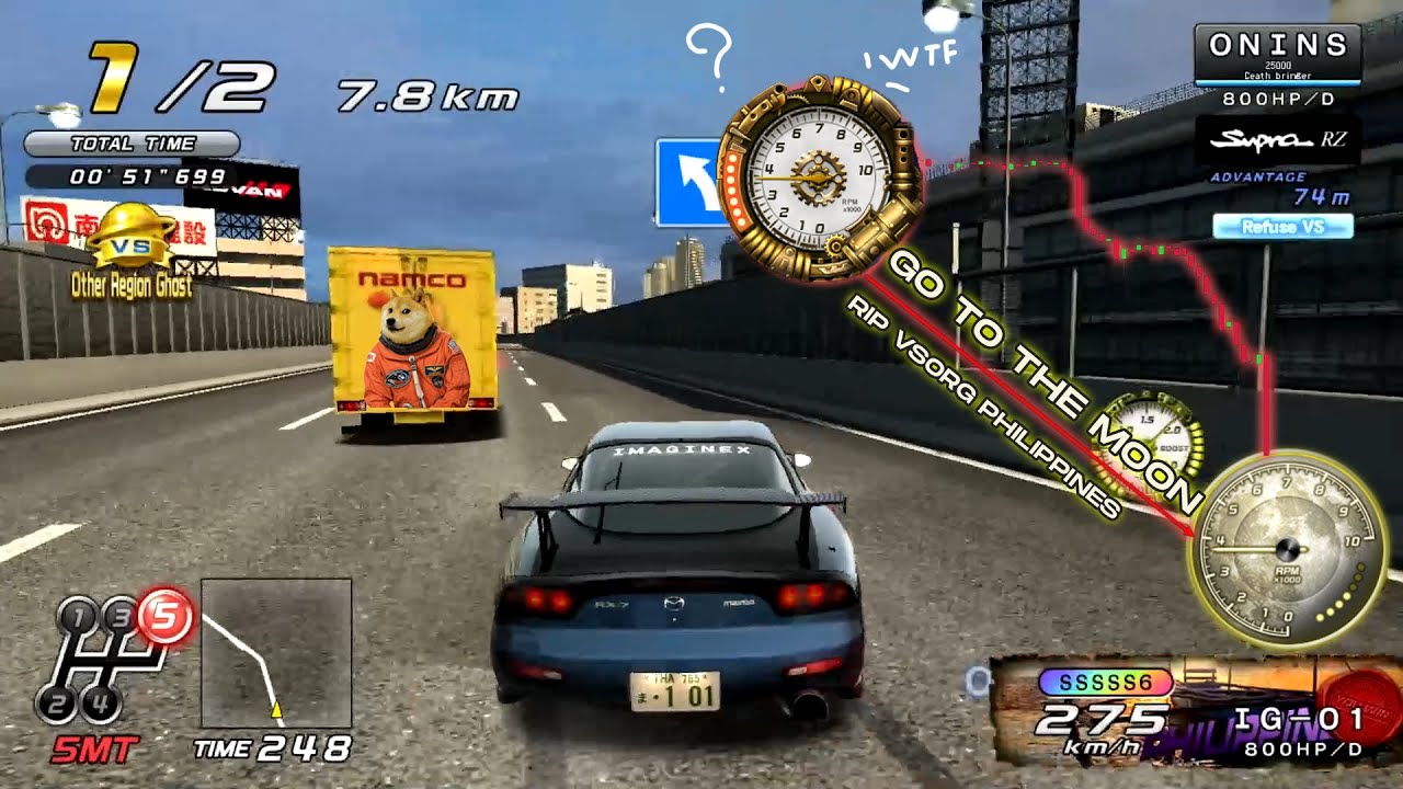 [WMMT6RR 湾岸マキシ6RR] - VSORG Philippines is Broken (Rip the way to the Moon)