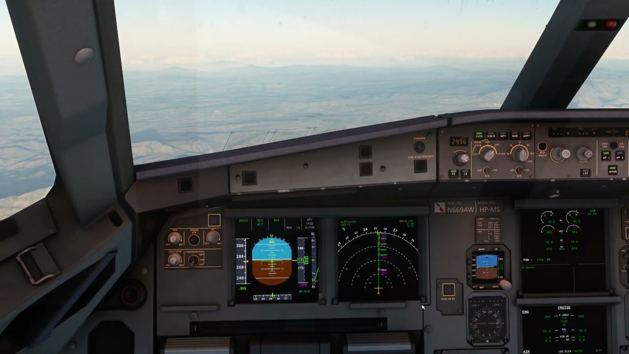 LVFR A32X tutorial Episode 4 Managed descent and approach