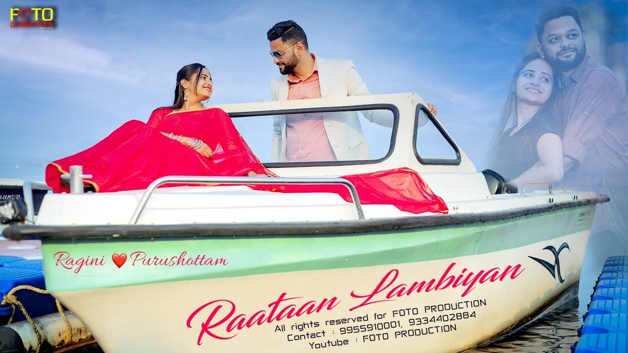 Best Pre Wedding 2021 ll Ragini & Purushottam ll Raataan Lambiyan ll Foto Productions ll Ranchi