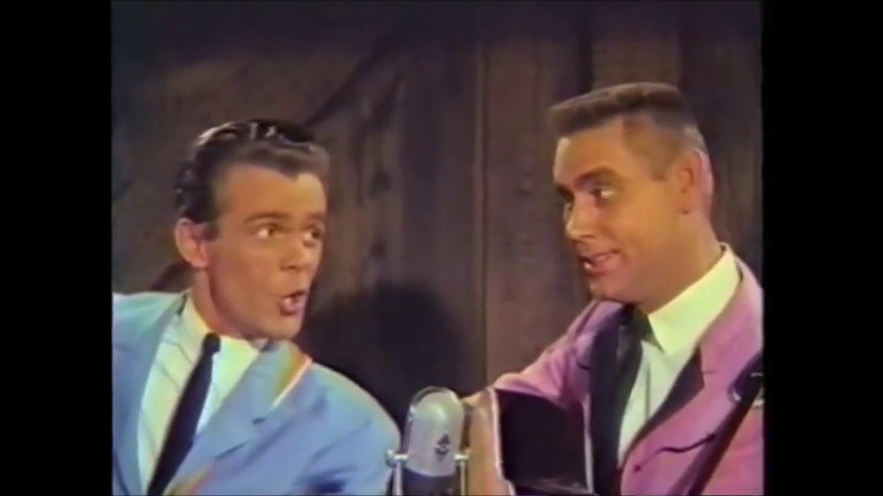 George Jones with Johnny Paycheck in Forty Acre Feud