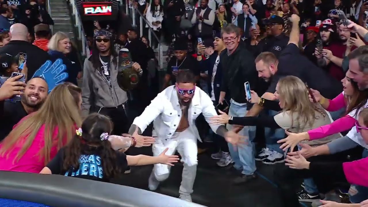 Jey Uso's Entrance | WWE RAW 01/28/25