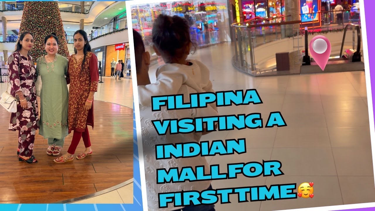 “Filipina Visits an Indian Mall for the FIRST Time 😳🇮🇳”