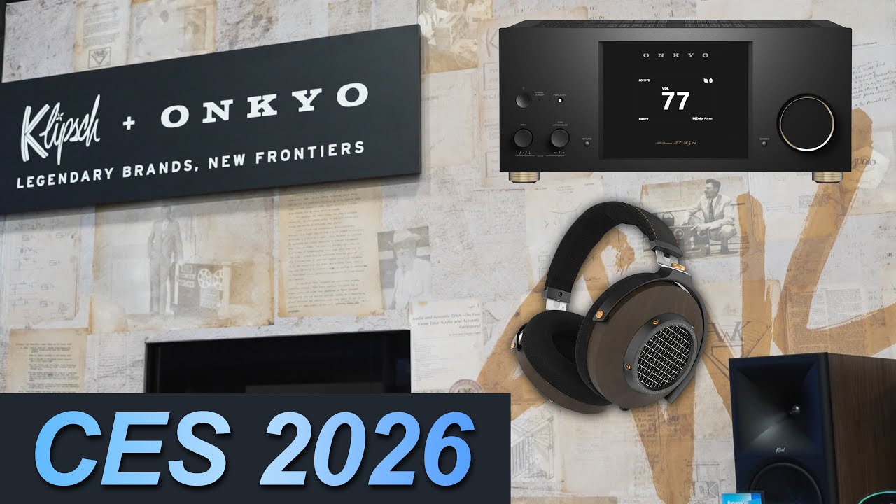 Klipsch and Onkyo at CES 2026! 80th Anniversary and Lots of New Products!