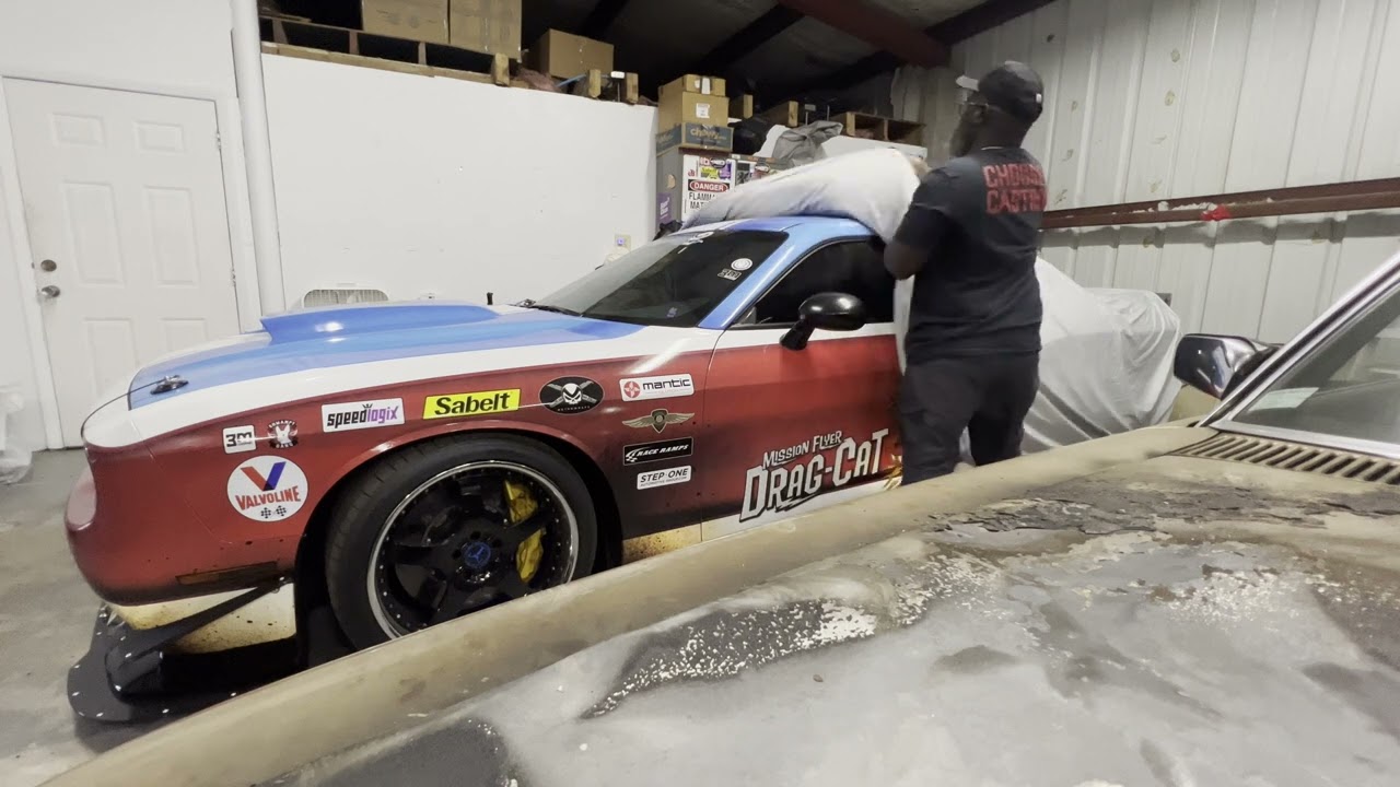 Hellcat Drag Car/Drag Cat & Garage Builds Updates on the RHD Mini Cooper! WILL IT RUN?