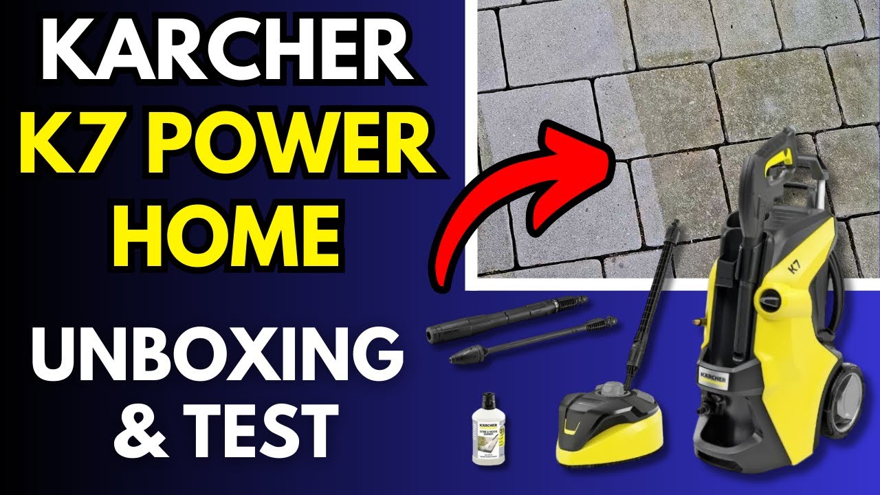 MYJKA CIŚNIENIOWA KARCHER K7 POWER HOME - Test, Recenzja, Unboxing, Efekty Mycia.