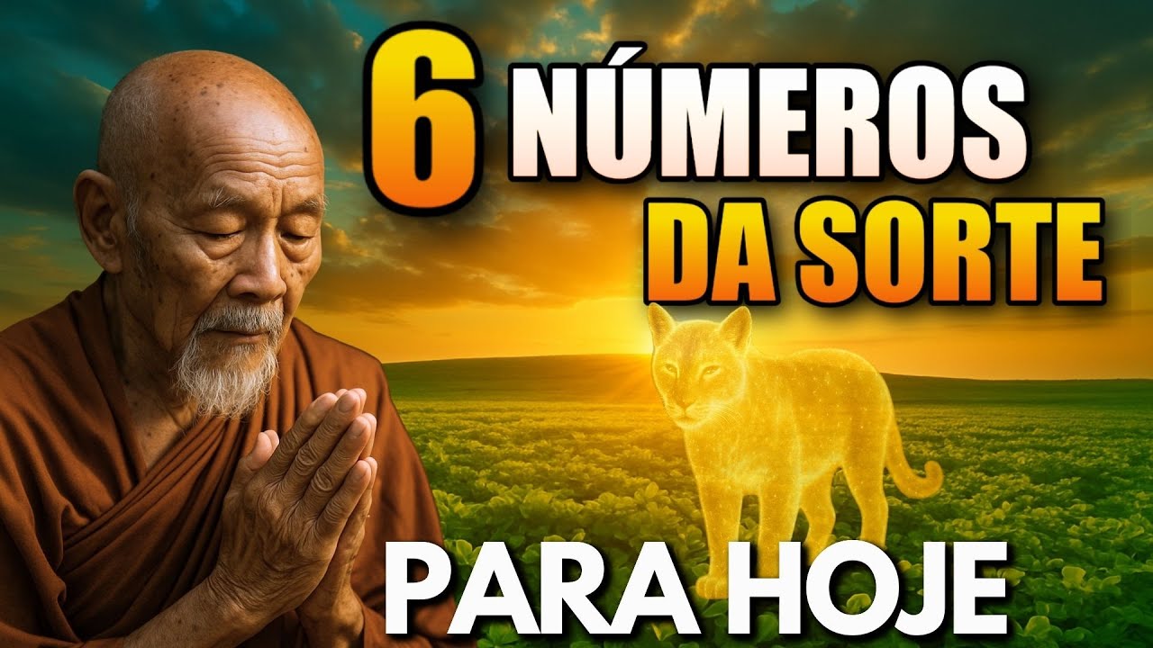 6 N&Uacute;MEROS DA SORTE DE HOJE | Mude sua Vida Financeira Hoje Mesmo!