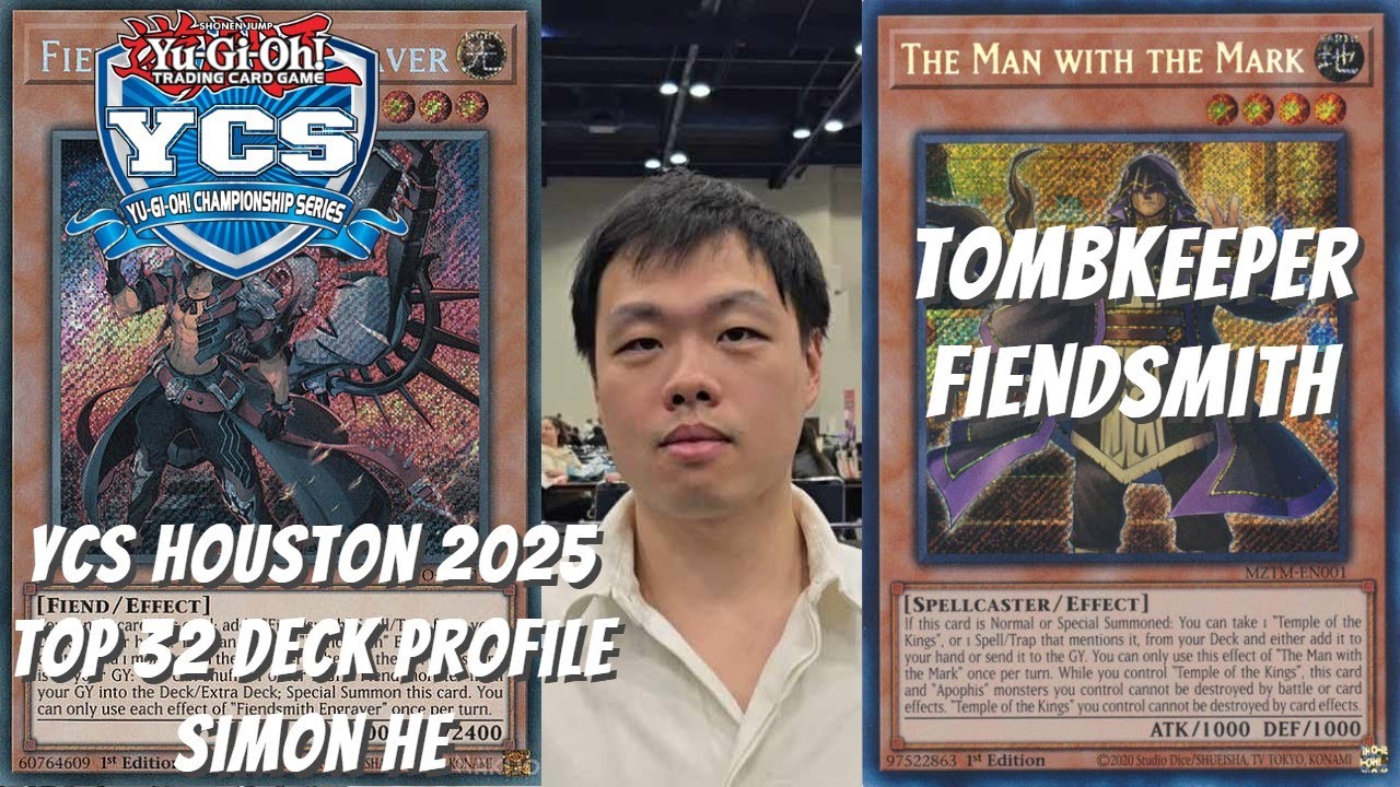 Yugioh YCS Houston Top 32 Deck Profile & Combo Tutorial - Tombkeeper (Odion) Fiendsmith - Simon He