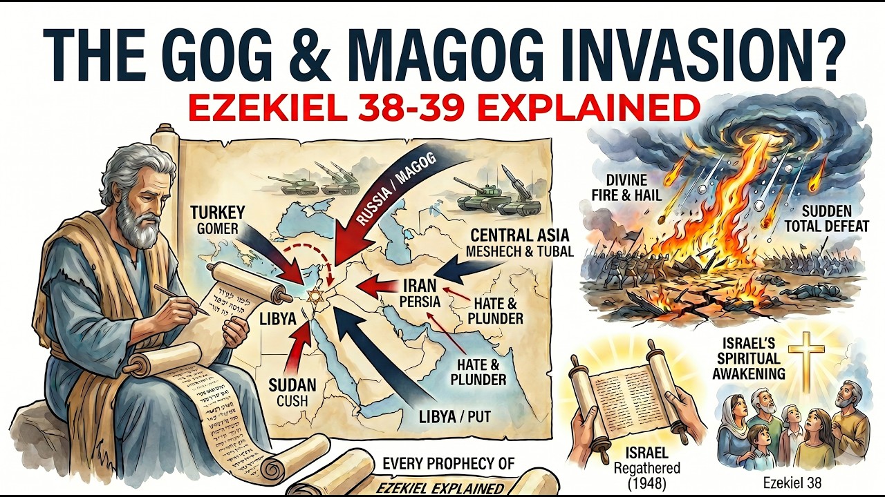 ✅Ezekiel 38 and 39 Explained: Russia, Iran, Turkey and the Coming Invasion of Israel